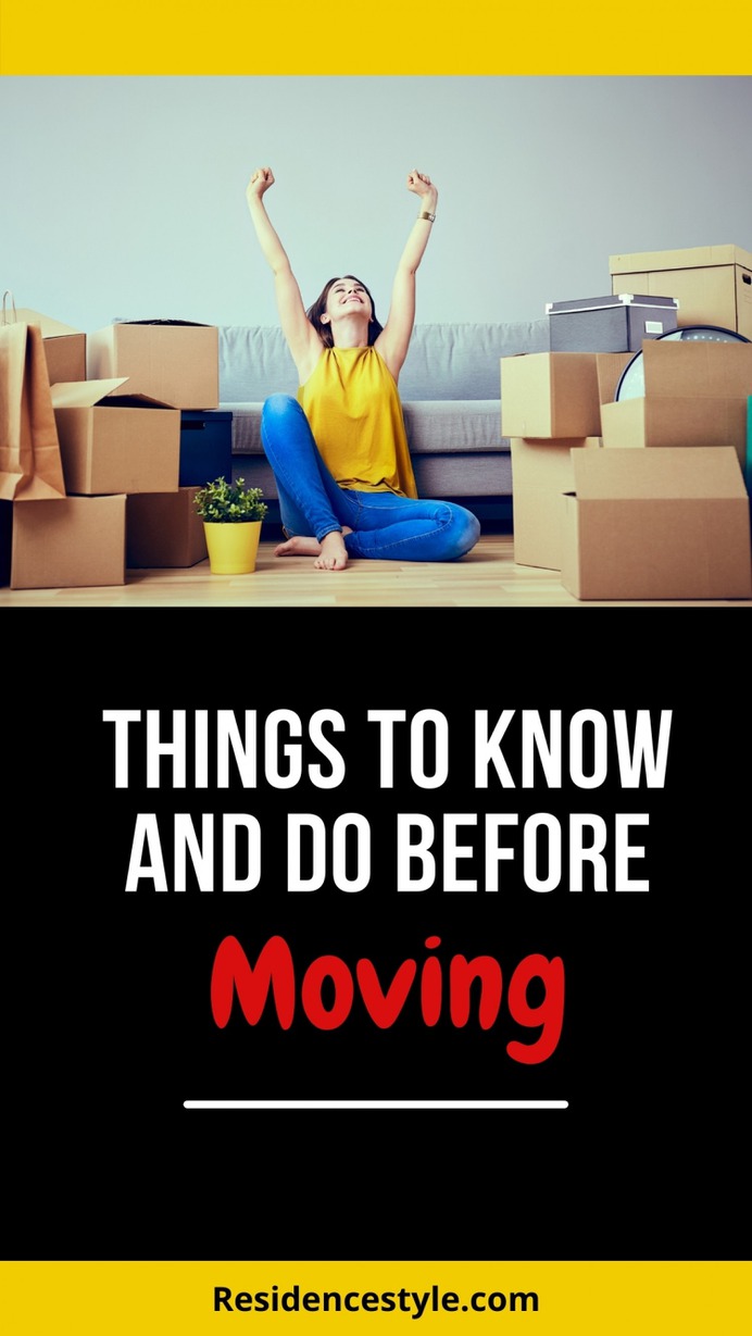 What Do I Need to Do Before Moving Infographic