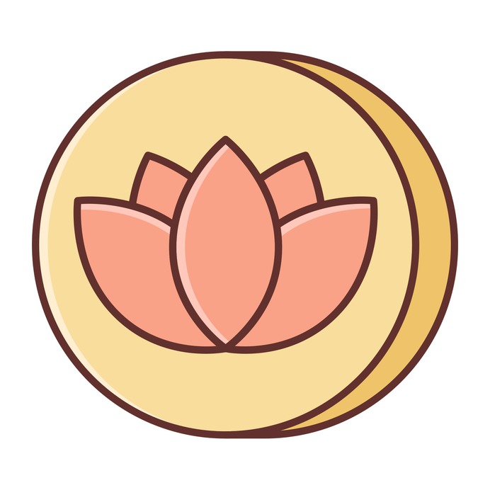 See more icon inspiration related to flower, buddha, yoga, lotus, chakra, wellness, cultures, botanical, hinduism, garden, meditation, blossom, oriental and nature on Flaticon.