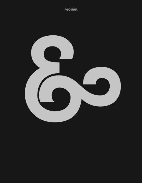 Agostina, is a pretty cool typeface.