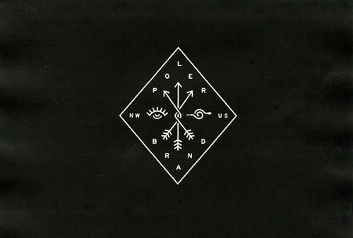 image #white #& #black #arrows #logo