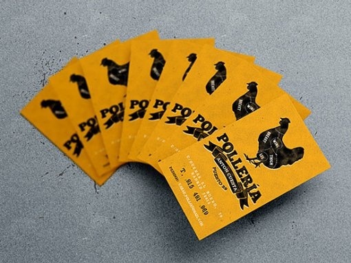 Polleria Business Cards