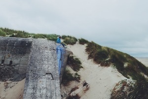 #north #coast #sea #seaside #explore #wanderlust #bunker #streetart #graphic #sanddune #summer #france
