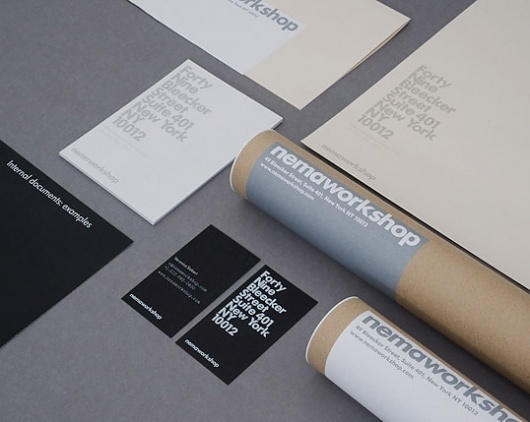 Nemaworkshop : Lovely Stationery . Curating the very best of stationery design #logo #brand #identity