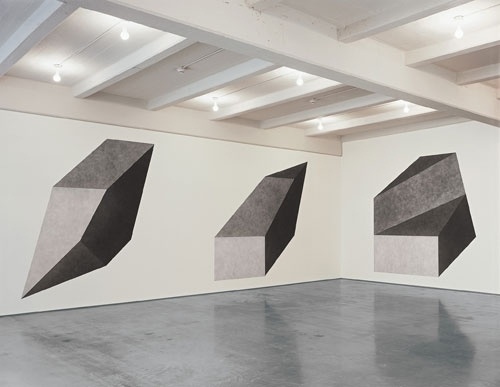 LeWitt-wall-drawings_l.jpg (JPEG Image, 500×387 pixels) #white #sol #black #witt #wall #art #le