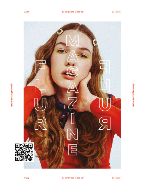Flur Magazine, editorial design, 2016