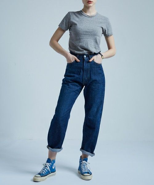 THE SHINZONE（ザ　シンゾーン）の「ハイウエストデニムパンツ（デニムパンツ）」 - WEAR