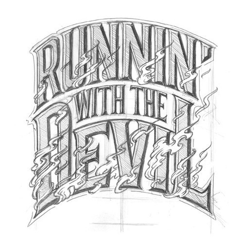 matthewtapia:Van Halen song from 1978. Sketch from 2011. #lettering #sketch