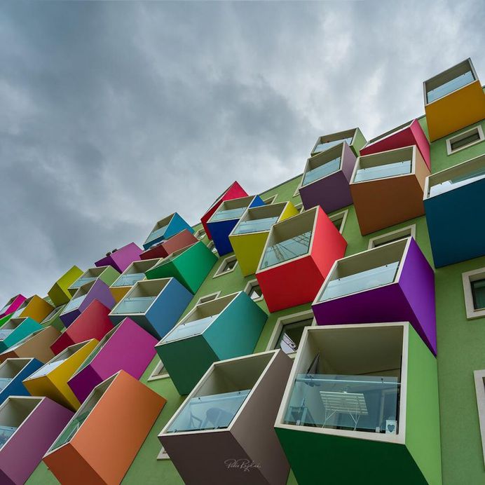 Symmetrical Architectural Photography by Peter Rajkai