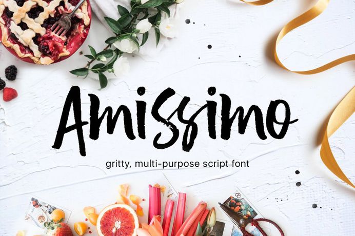 Amissimo Brush Font