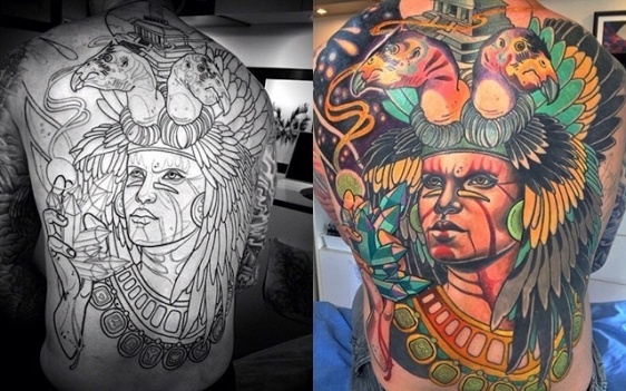 sam clark tattoo before and after #ii