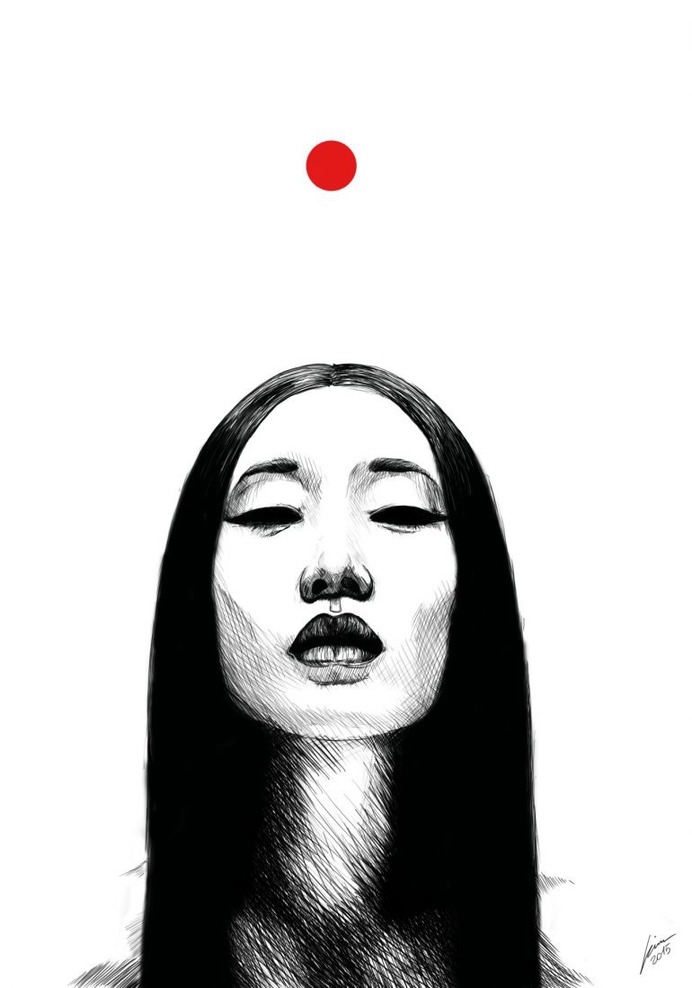 JP. 2015 First try with Wacom graphic tablet