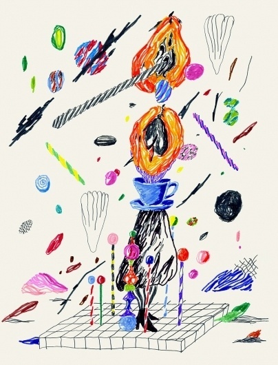 Mousse magazine - Merijn Hos #drawing