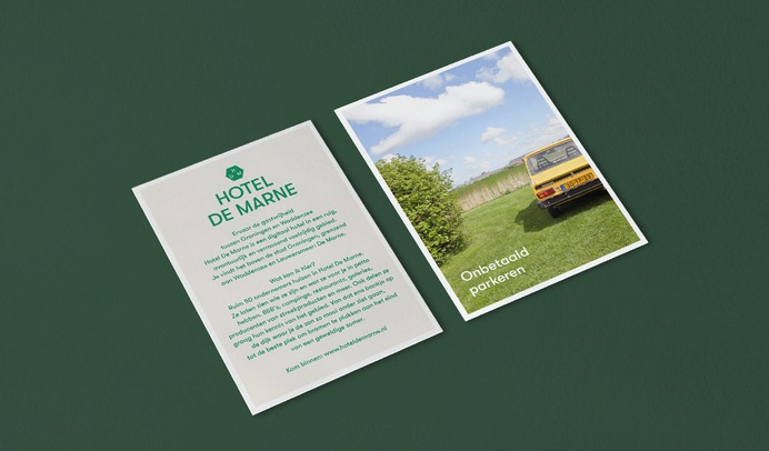 HOTEL DE MARNE postcards