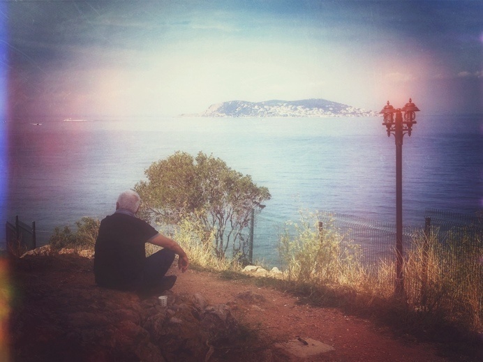Wall-B World Wild • Mobile shots from Turkey #old #turkey #walby #istanbul #island #iphone #princes #reflection #man #david #wall-b