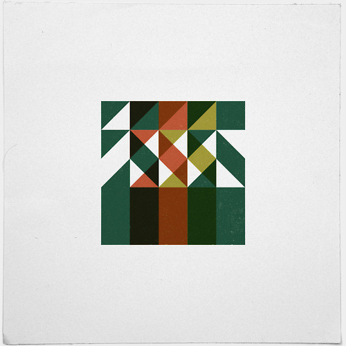 #209 Wildfire – Oh, triangles, how I love you! – A new minimal geometric composition each day