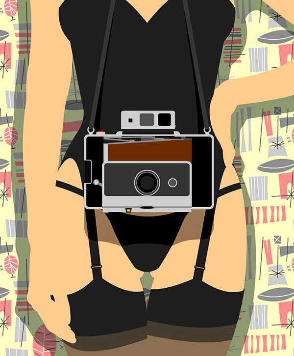 Peter Stanick #camera #illustration #girl