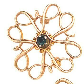 Victorian Sapphire Brooch