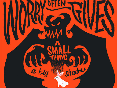 Tumblr, This Paper Ship #worry #bunny #illustration #drawn #creed #hand