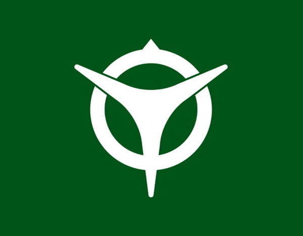 Kanji town emblem, Japan #logo