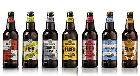 Tescos Revisionist Bottles #beer #packaging #type