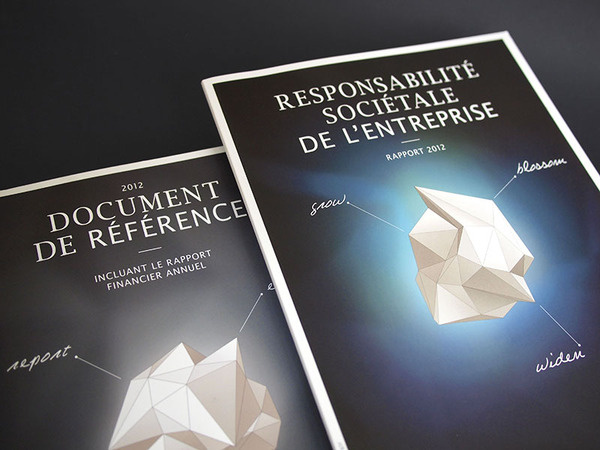 Grow, Blossom, Widen - Altran - Rapport RSE 2012 #design #graphic #altran #direction #art #editorial