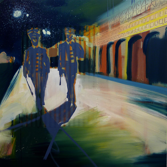 Abstract Oil on Linen Paintings by Andrew Fish