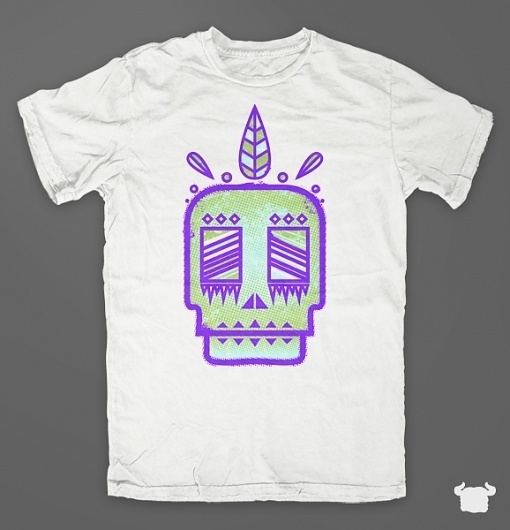 Newskull : Color Beast #apparel #design #shirt #tee #skull