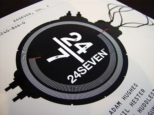 2007_24SEVEN-backcover.jpg 560×417 pixels #four #print #design #twenty #seven #type #typography