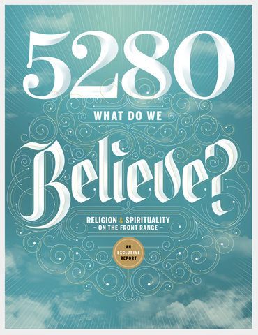 5280 Magazine on Typography Served #type #poster