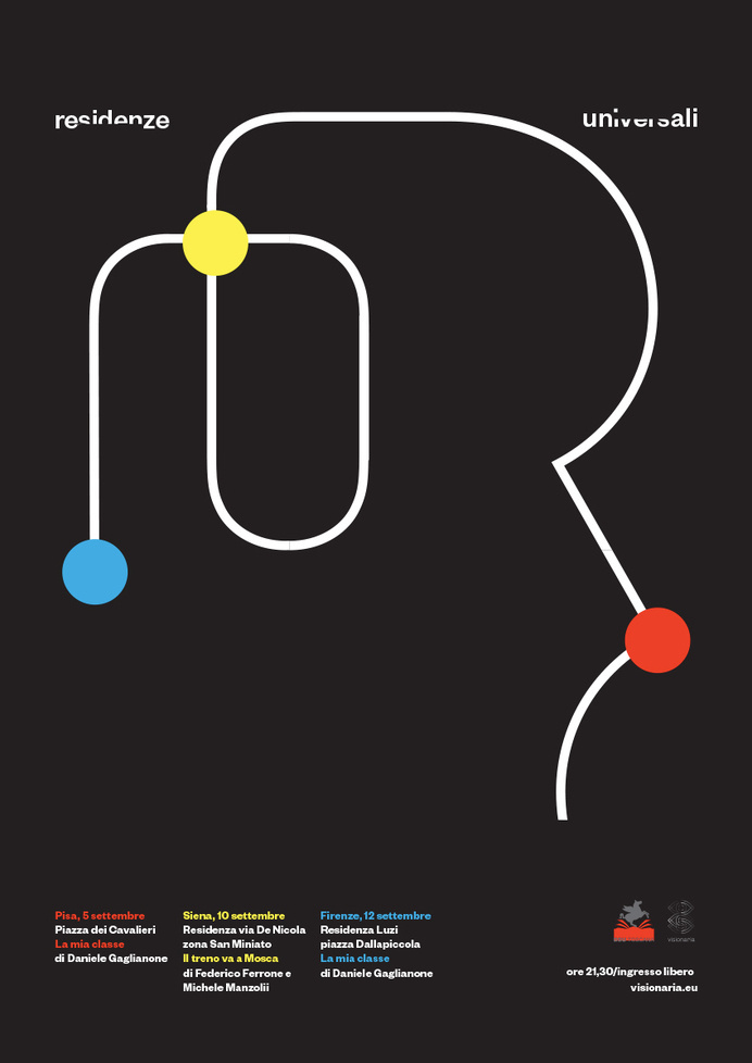 Residenze Universali #canefantasma #manes #black #minimal #poster #cmyk