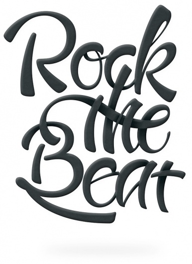 Rock The Beat - Patrice Barnabé #lettering #rock #the #patrice #beat #barnabe