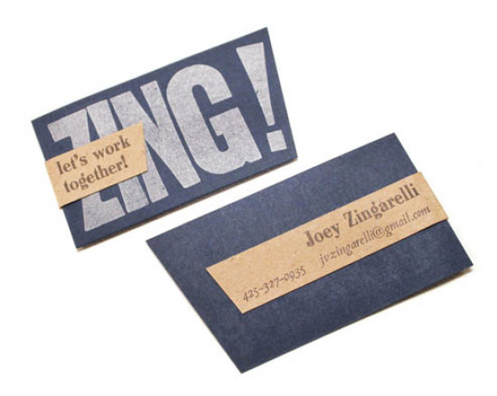 Zing! Business Card