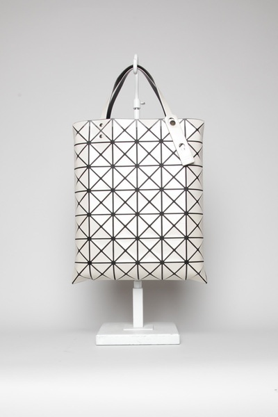 Totokaelo Bao Bao by Issey Miyake Lucent Tote Cream #lines #bag #tote #geometry