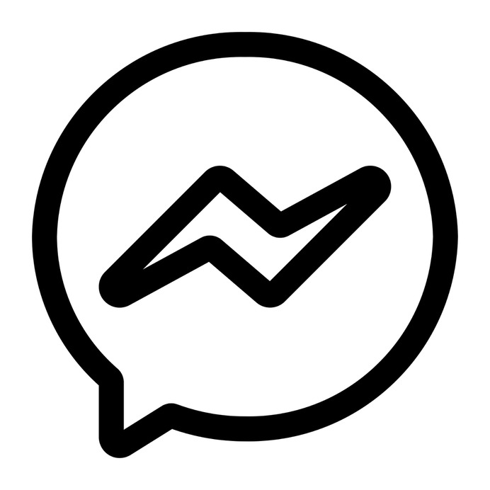 See more icon inspiration related to facebook, chat, brands and logotypes, messenger, communications, logos, logotype, message, logo, social network, social media and interface on Flaticon.