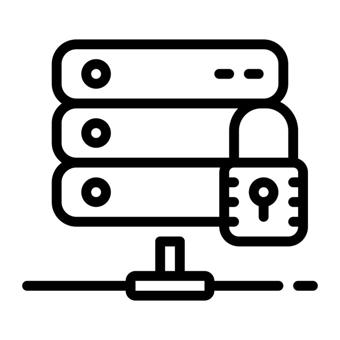 See more icon inspiration related to server, lock, ui, seo and web, servers, hosting, network, storage, secure, locked, files, networking, security, multimedia, database, technology and computer on Flaticon.