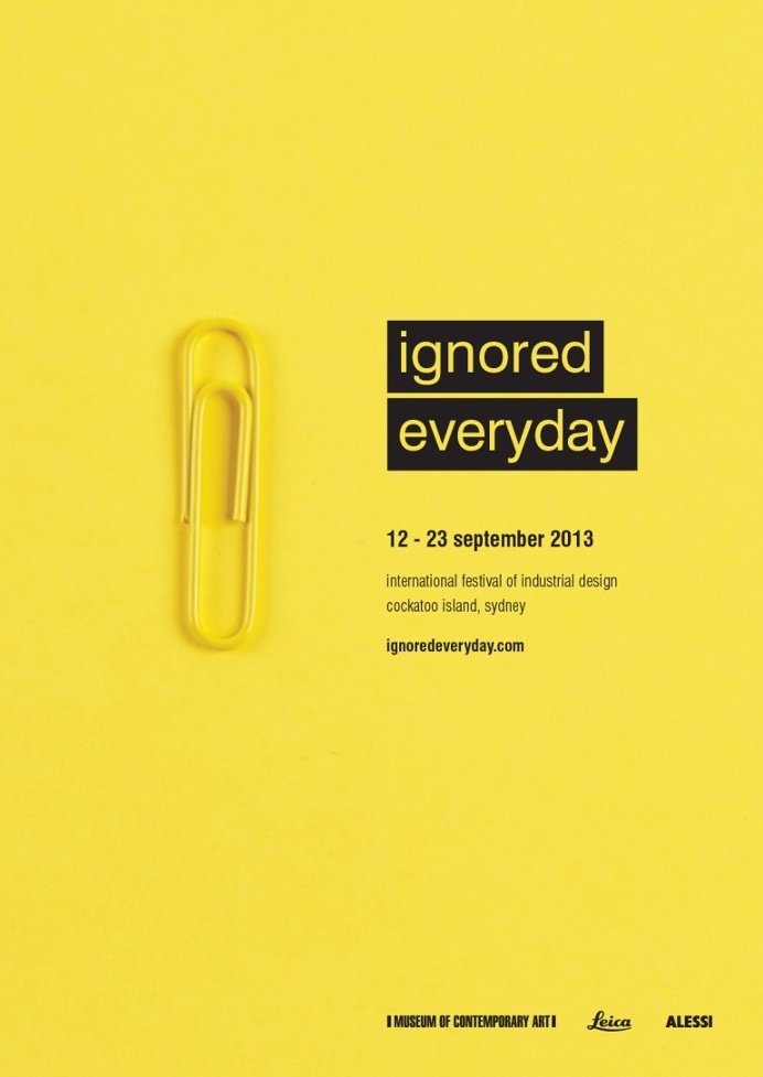 Ignored Everyday Industrial Design Festival Campaign