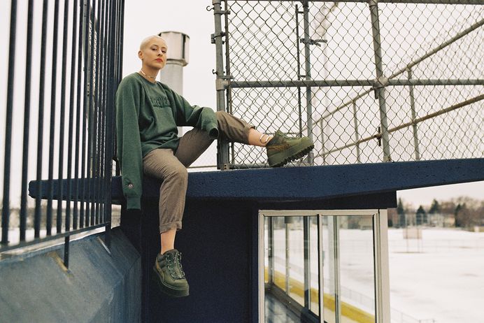 JOYCE Forever #sweatshirt #35MM #film #minneapolis #joyce #green #rose www.joyce.is/selling