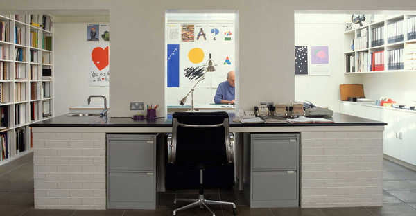Home | Alan Fletcher #interior #workplace #design #studio