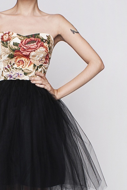LETS DANCE 9 #fashion #dress #retro #roses