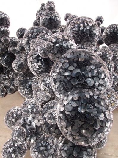 Untitled (Mylar), 2011 by Tara Donovan | SpaceInvading #sculpture #installation #tara #donovan #art