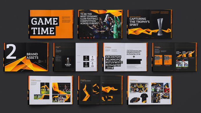 UEFA Europa League refreshes energy wave identity - Creative Review