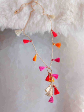 Kamaka Pink Unisex Necklaces