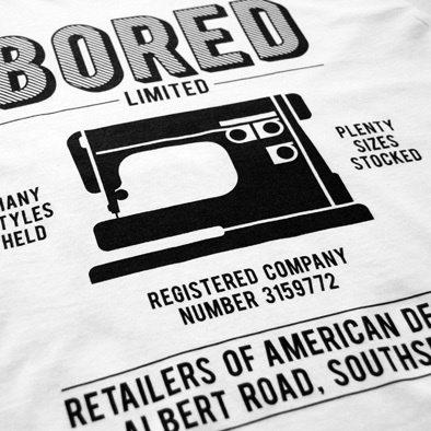 FFFFOUND! | Tees - Bored of Southsea - Retailers of t-shirt - White #bored #jubru #southsea