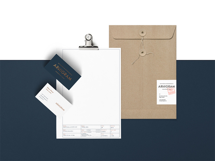 Logotype for architect studio "Arhigram". Full project: https://www.behance.net/gallery/33653318/ARHIGRAM #branding #identity #logo #s