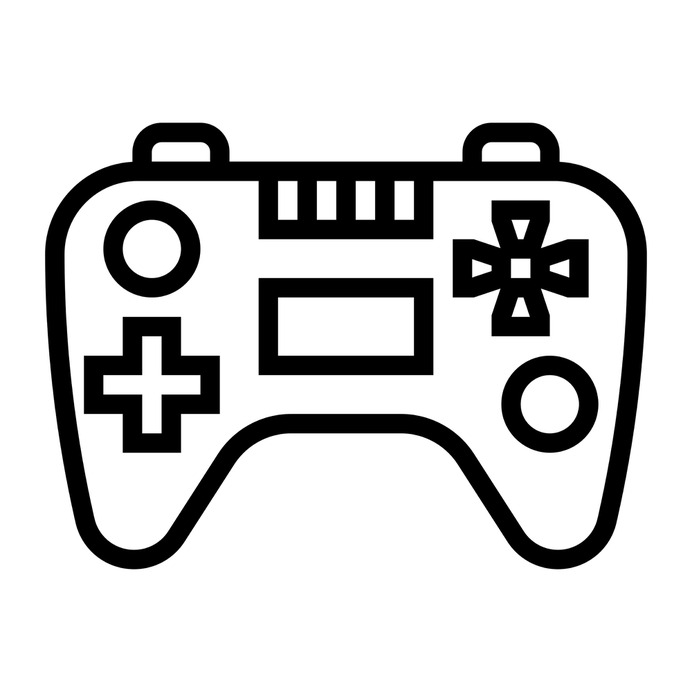 See more icon inspiration related to gamepad, gamer, joystick, game console, game controller, video game, gaming, electronics, console and technology on Flaticon.