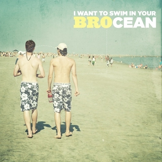 All sizes | i want to swim in your brocean. | Flickr - Photo Sharing! #photo #design #graphic #victor #saint #pope