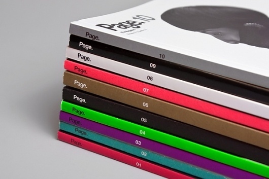 Page. 01 - 10 on the Behance Network #graphic #desing #minimal #editorial #magazine