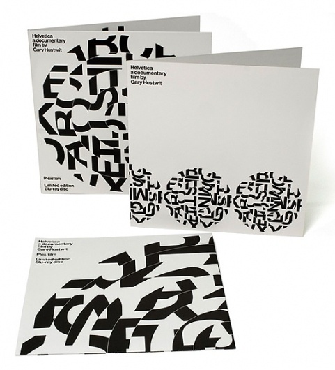 Helvetica Blu-ray : Lovely Package® . Curating the very best packaging design. #white #bluray #packaging #experimental #black #grid #minimal #jetset #helvetica