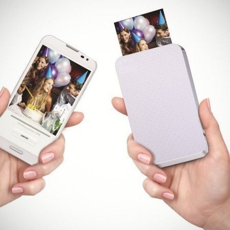 Ever imagined printing photos without using ink but heat? Check out ZINK, a portable zero ink printer which prints photos directly from your #technology #product #design #industrial