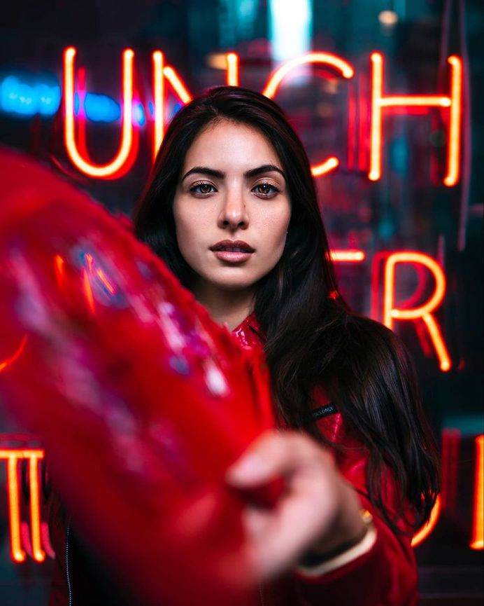 Colorful Female Portrait Photography by Shani Varner